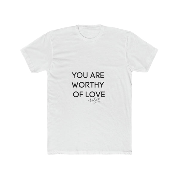 You Are Worthy - Men's Cotton Crew Tee
